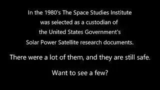 The SSI Solar Power Satellites Research Collection