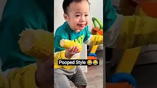 Cute Baby Poop Moments That Will Make You Smile#shorts