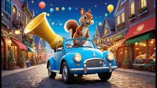 Benny Bus Magical City Ride | Fun City Adventure Song for Kids | Ride Along with Benny the Bus