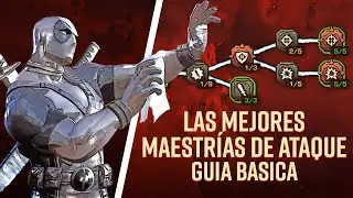 LAS MEJORES MAESTRÍAS DE ATAQUE | GUIA BASICA | MARVEL BATALLA DE SUPERHEROES