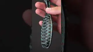 KEY CASE for Lamborghini Urus key made of sneake leather #car #case #cover #custom