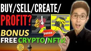 How to Buy, Sell and Create NFT Art & 3 Legit Ways to Earn NFTs/Crypto for Free!