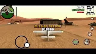 GTA SAN ANDREAS| Mission #63 N.O.E| Visibility| Fly into Corona|UP_GAME24