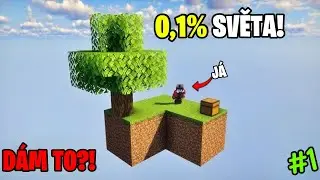 Minecraft, ale mám pouze 0,1% světa!