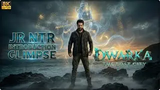 JR NTR Introduction Glimpse 8K | Dwarka The Lost City Movie | Kajal Aggarwal | Rana Daggubati |