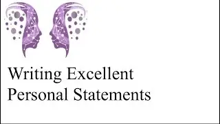 Engage the Sage: Writing Excellent Personal Statements