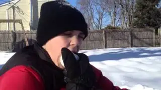Eating Snow