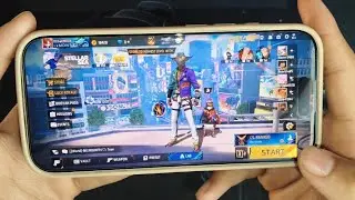 Iphone 17 Free Fire Handcam Gameplay 🔥 Sensitivity | HUD | Battery Drain 🔋 