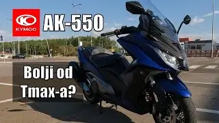 Kymco AK550, skuter u vrhu svoje klase! (Eng. sub)