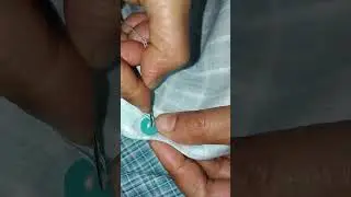 The Super Fast tutorial on how to attach buttons with hand #video #shorts #trending #reels #viral
