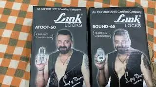 Link Locks ATOOT-60 Double Locking 60mm Steel Lock  | Link ROUND-65 Steel Lever Bcp 65mm