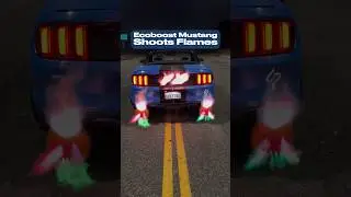 Ecoboost Mustang Shoots Flames 🏎️