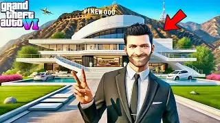Governor Michael's New Futuristic Mansion-GTA 5 Governor Michael Real Life Mod Remastered Episode 13