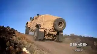 US Oshkosh M-ATV in action