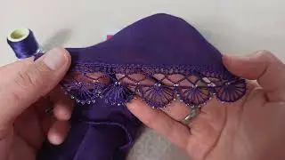 Kum Boncuklu Tığ Oya Modeli 76