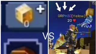50.000 G-cubes VS 0 G-cubes...  Bed wars ( Blockman GO)