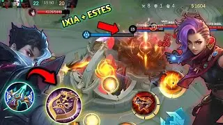 BROKEN META!! ENEMY USE META IXIA ESTES IN RANKED ! INTENSE MATCH AND HARD GAME !!💀