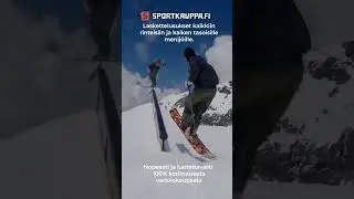 Freestylelaskettelusukset Sportkaupasta #freestyle #twintip #talviliikunta #laskettelu