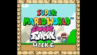 Friday Night Funkin' Mod: SMW Mario over Boyfriend (Week 6)