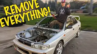 How to Prep Your Car For a Roll Cage! STEP 1