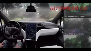 Tesla Autopilot 2 0 Full Self Driving Hardware: Neighborhood Long