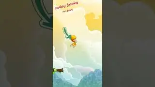 benji bananas monkey jump! #benjibananas #shortsvideo #gaming