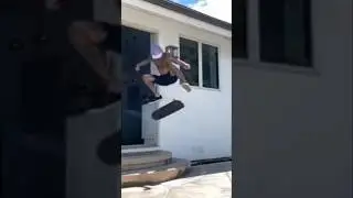 RYAN SHECKLER HOUSE SKATE SESSION Clip #skateboarding #ryansheckler #throwback #ytshorts #short #yt