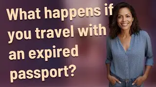 What happens if you travel with an expired passport?