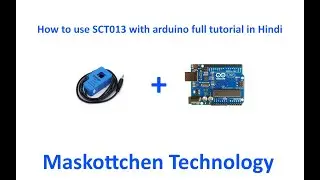 How to use SCT013 current transformer/Current sensor with Arduino (Non Invasive category)