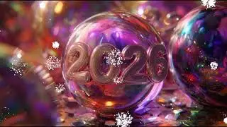 Happy New Year 2026 green screen effect video 