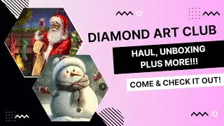 IT'S HAUL TIME!!😊 | Diamond Art Club Haul & Unboxings, Plus More!! #diamondart #haul