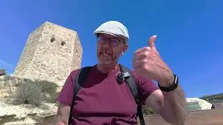 Verovering van de Toren van Sint Helena in La Azohia Spanje. Aan mijn conditie werken. Ga je mee?