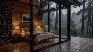 Rainstorm Sounds for Relaxing, Focus or Deep Sleep | Nature White Noise | 2 Hour Video