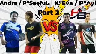 Pertandingan Seru Mabar PB PJT Bandung Di Gor Pabrik Badjoe Bandung Part 2 of 2
