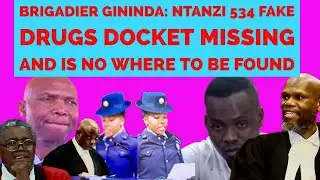 Confused BRIGADIER Gininda cannot find the fake drugs case against accused 2 Ntanzi.