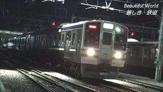 唯一の横須賀色 211系 N608編成 スカ色での初運用 霜取り電車！長野駅⇔篠ノ井駅往復。2026.1.24 JR長野駅　panasd 4178