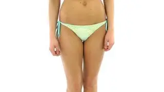 Bettinis On Vacation Katie Crochet Tie Side Bottom | SwimOutlet.com