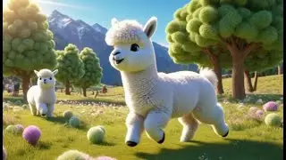 As patas da alpaca fazem trote trote trot | Fun Portuguese Nursery Rhyme for Kids Songs