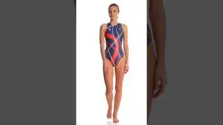 Keel Women's The French Club Water Polo One Piece Swimsuit | SwimOutlet.com