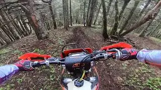 26 04 25 Karpenisi EnduroDay v4 &Delta;&iota;&alpha;&delta;&rho;&omicron;&mu;&eta; #2!! #plewstyres #enduro #ktm300exc #gopro #dirtbike