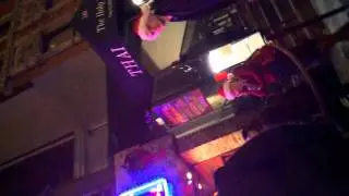 SantaCon table jump