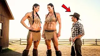 “Do Not Resist… Tonight, You’re Ours.”—Two Giant Women Told Widowed Rancher |Best Wild West Stories