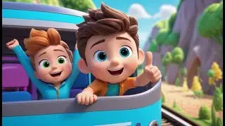Timmy Train Turns Left | Learn Directions with Vehicles | Nursery Rhymes in English