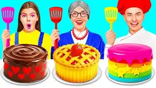 Me vs Grandma Cooking Challenge | Simple Cooking Hacks by AZaZa Challenge