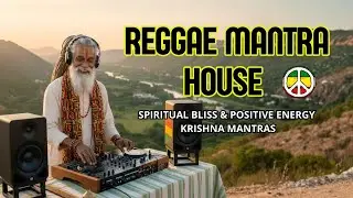 Krishna Reggae Mantra House | Spiritual Mix for Peace & Positive Vibes