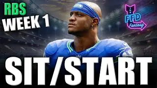 Week 1 RB Projections + Rankings - 2025 Fantasy Football