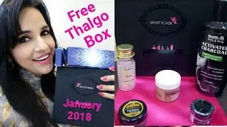Vanity Cask January 2018 + FREE Thalgo Discovery Box + FREE Product|Coupon Code| Insta Giveaway open