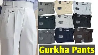 Gurkha Korean Pants. New Style Available.