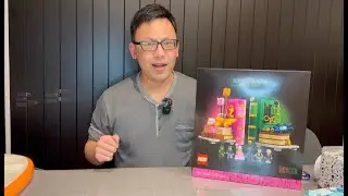 Building the 2025 LEGO Wicked 75691 Glinda & Elphaba Bookends!!!