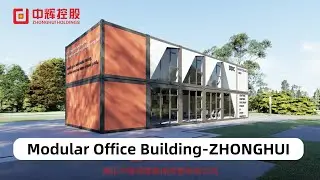Modern 2-Storey Container Office Design | Zhonghui Modular Building